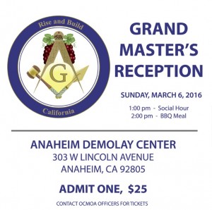 Grand master Reception 3:6:2016