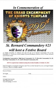 Grand Encampment 200th Anniversary